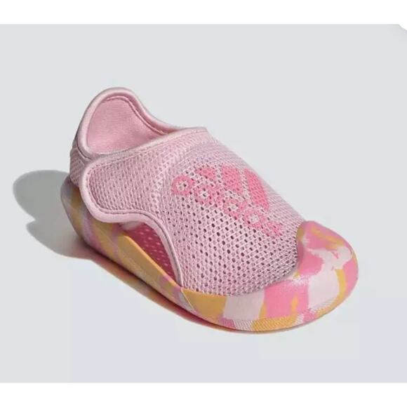 NIB NEW Adidas Kids Altaventure Sport Swim Sandals 3K Pink Orange - Picture 4 of 6